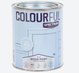 Pintura para muebles 2 en 1 Spectrum Colourful Icy Blue 750 ml por 7,99€