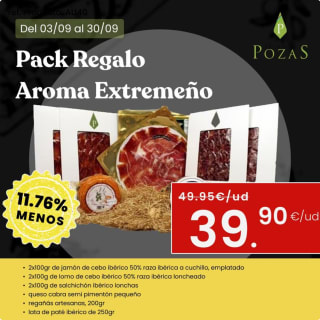 Pack productos de Cebo e ibéricos por solo 32,90€ en Carnicaspozas
