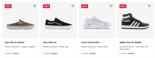 Tot 50% korting tijdens de sale bij Footlocker