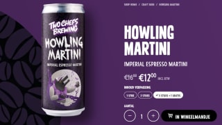 4 halen 3 betalen op Howling Martini bij Two Chefs Brewing