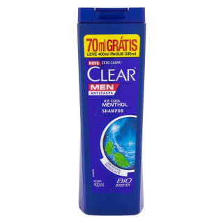 Shampoo Anticaspa da Clear Men de 400ml - R$ 18,79