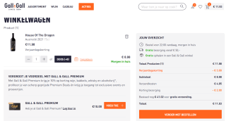 House Of The Dragon voor €8,98 dmv code bij Gall & Gall