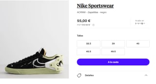 Zapatillas Nike Sportswear ACRNM por 55€