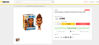 Figura Funko Pop Disney Luca Alberto Scorfano Forma Terrestre por 4,99€