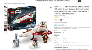 Star Wars Lego 75333 Caza Estelar Jedi de OBI-WAN Kenobi por 22,49€