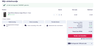 20% korting op bijna alles bij Smartphonehoesjes