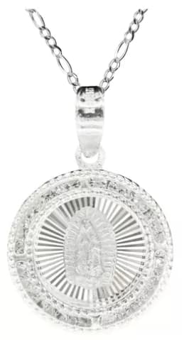 Dije de Plata Virgen de Guadalupe $295 | Mercado Libre