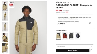 The North Face chaqueta pluma Aconcagua Pocket por 84,10€