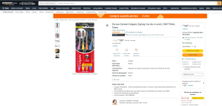 Escova Dental da Colgate, modelo ZigZag Carvão com 4 unid - R$ 19,90