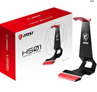 MSI HS01 Gaming Headset Stand voor €19,90 bij Amazon.nl