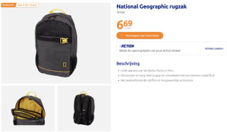 National Geographic artikelen vanaf €2,99 bij Action