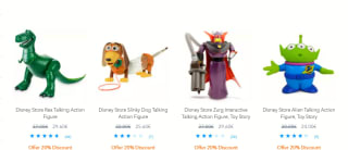 20% korting op veel speelgoed en knuffels in de Disney Store