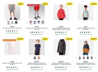 Envío Gratis sin mínimo de compra en Decathlon.