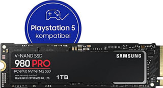 Pre Black Samsung 980 PRO 1 TB PCIe 4.0 7,000 MB/s NVMe M.2 a solo 104€
