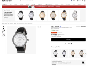 Reloj Carl F. Bucherer por tan solo 809,56€