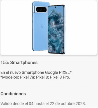 Pixel 8 pro 256GB con Pixel Buds Pro de regalo por 985,81€