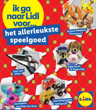 Heeel veel speelgoed in de aanbieding bij de Lidl