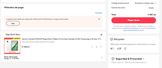 Tablet HONOR MagicPad 2 de 12GB/256GB OLED Snapdragon 8s Gen 3 CPU 13MP por 387,16€ envío desde España
