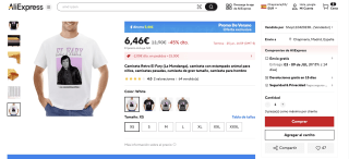 Camiseta el Fary la mandanga por solo 6,89€