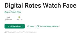 13 gratis Watchfaces Watch face voor Android