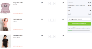 Tot 50% stapelkorting op de gehele zomercollectie bij terStal