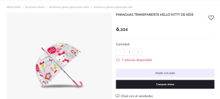 Recopilación Pack de 2 paraguas infantiles desde 4,59€ la unidad