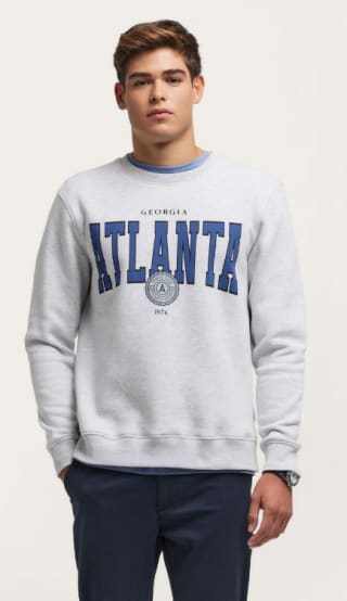 Sudadera para Hombre Atlanta por 9.95€