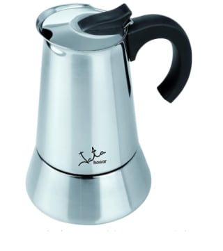 Jata CAX110 - Cafetera Italiana Inducción, Capacidad 10 Tazas por 12.23€