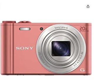 Sony DSC-WX350 18.2MP Wifi NFC Rosa por 132.22€