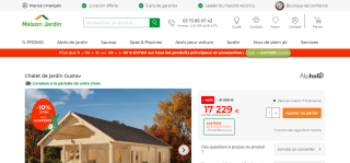 Chalet de jardin Gustav à 17.229€