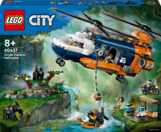LEGO City Jungleonderzoekers: helikopter bij de basis voor €63,99 bij Bol