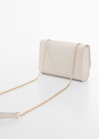 Bolso efecto safiano cadena por 9.99€