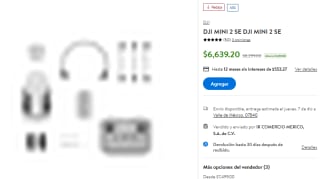 Dji Mini 2 SE Dji Mini 2 SE por $6,639 en Walmart
