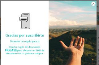 -10% de descuento para tu primera compra