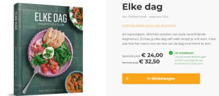 Project Gezond Elke dag kookboek voor €24