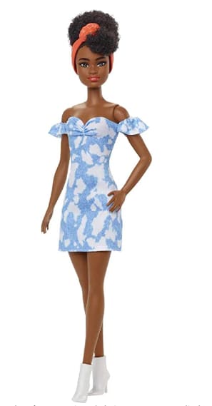 Barbie Fashionista con Vestido vaquero decolorado por 10,49€