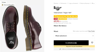 Dr. Martens Veterschoen 'Vegan 1461' voor €63,92 bij About You