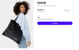 Bolso Shopping Eastpak CHARLIE por 26€