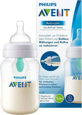 Philips Avent Voedingsfles Anti-Colic 125 + 260 ml 1 set voor €6,37 bij Amazon