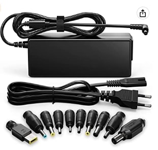 Cargador universal para portátiles por 11.99€