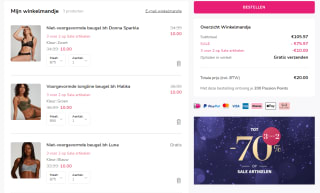 3 halen 2 betalen op de sale van Hunkemöller