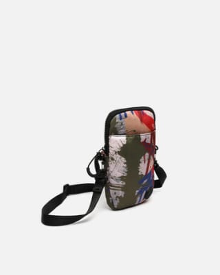 Bolso bandolera mini para móvil de nylon reciclado por 6€