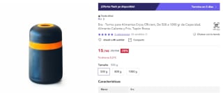 Bra - Termo para Alimentos Enjoy Efficient 500ml por 15,74€