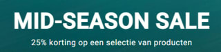 25% korting tijdens de Mid-season Sale bij Billabong