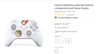 Control Xbox Edición Limitada por $1,709.10 en Liverpool