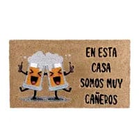 2ud Felpudos Base Goma Antideslizante Material Fibra de Coco 100% Natural por 10,08€