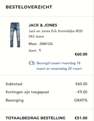 Tot 65% korting op alles van Jack & Jones + 15% extra korting dmv code bij Secret Sales