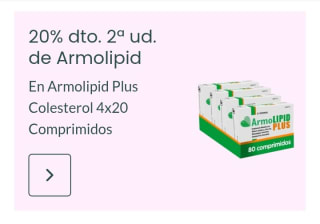 -20% la Segunda Unidad de Armolipid.
