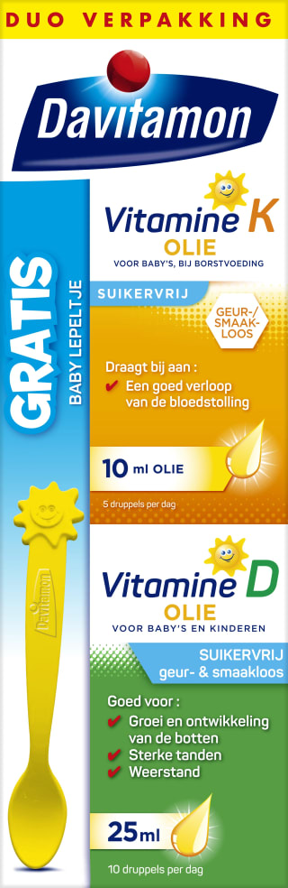 50% korting op alle Davitamon baby vitamines dmv barcode