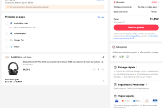 Auriculares Inalámbricos Baseus Bowie 30 Max 45dB cancelación de ruido Audio espacial 3D por solo 51,85€